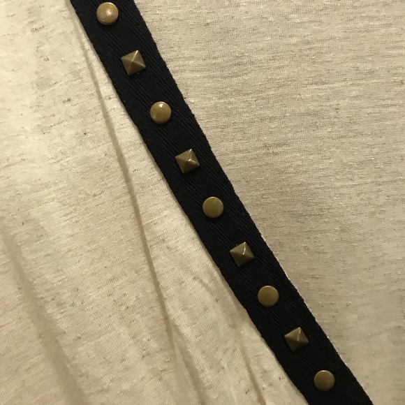 Tan dress with studs - Picture 4 of 5